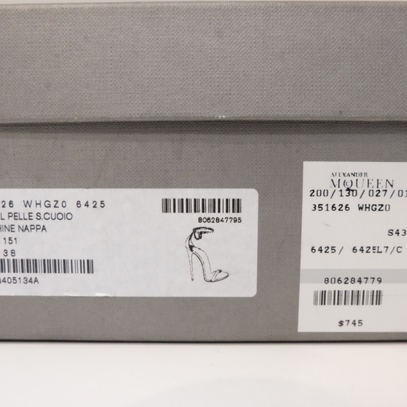 Alexander McQueen Red Heels 38 - Picture 7 of 7